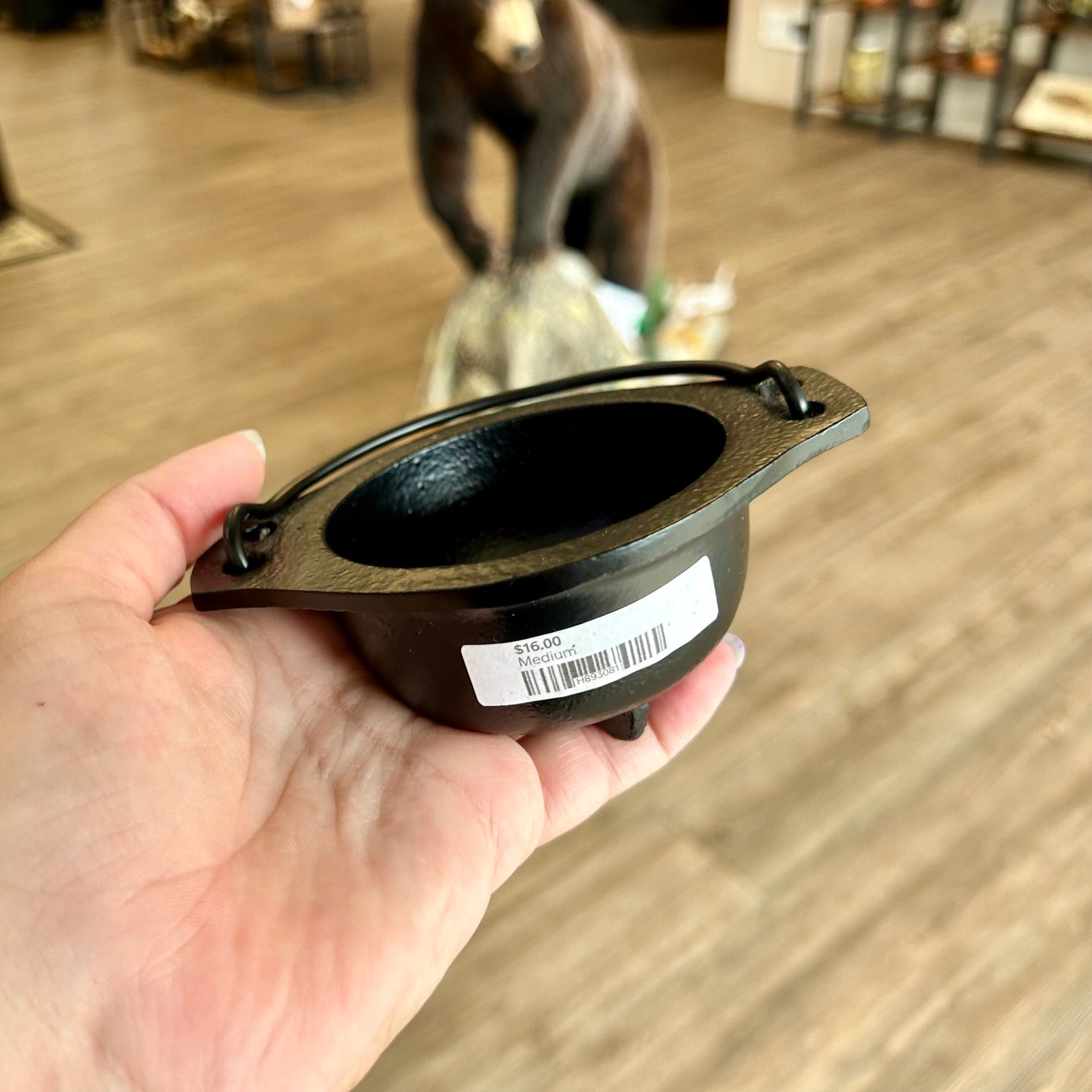 Cast Iron Cauldron