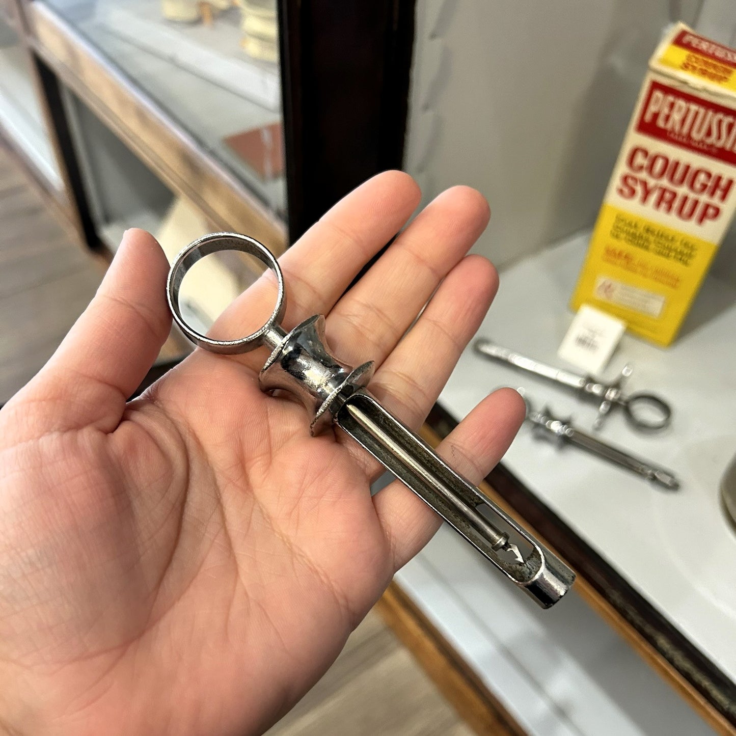 Aspirating Syringe