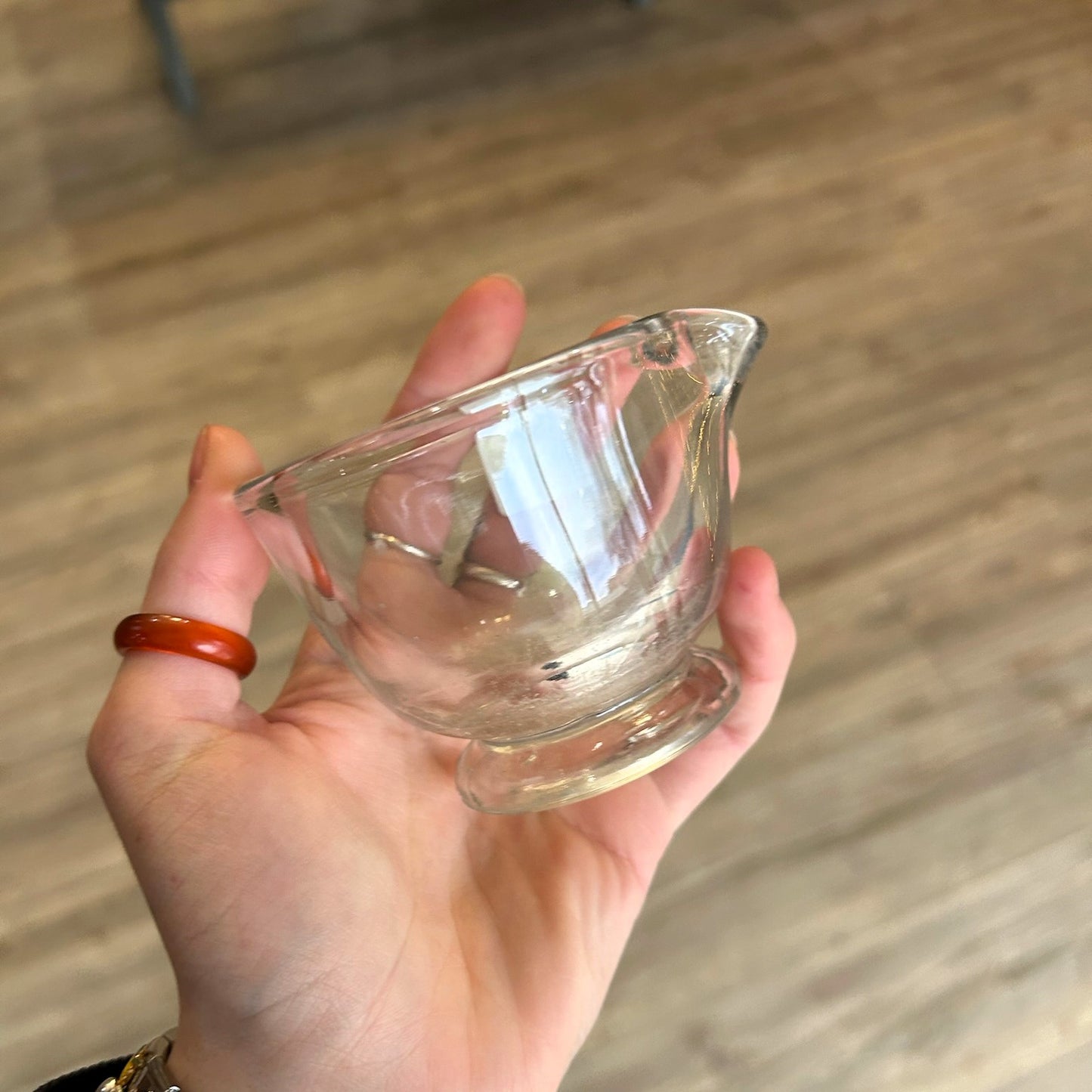 Glass Mortar Bowl
