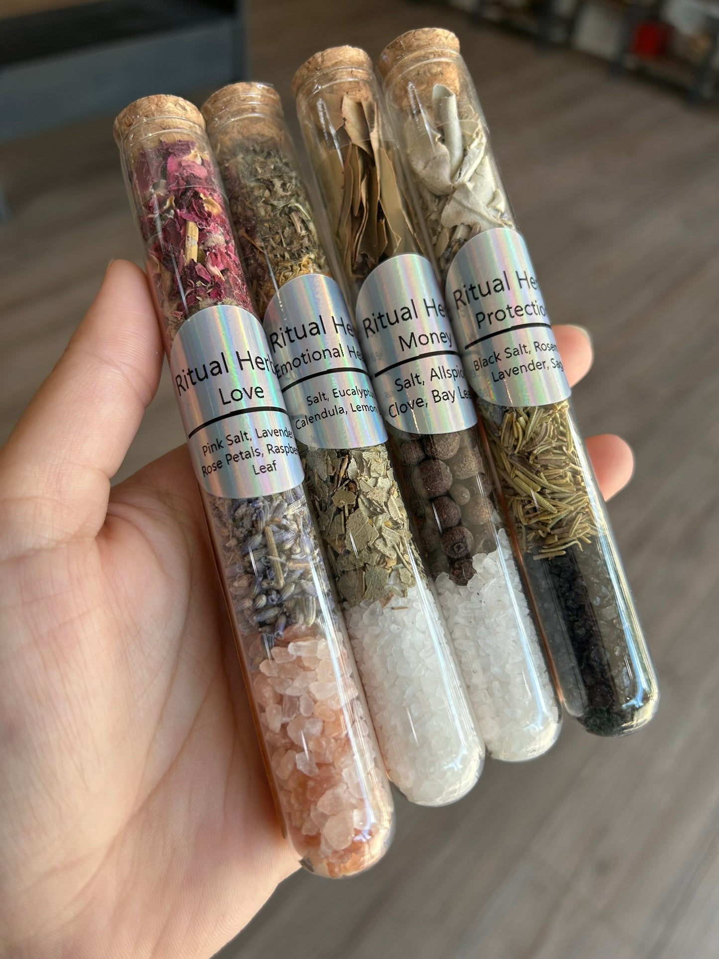 Ritual Herb Tubes