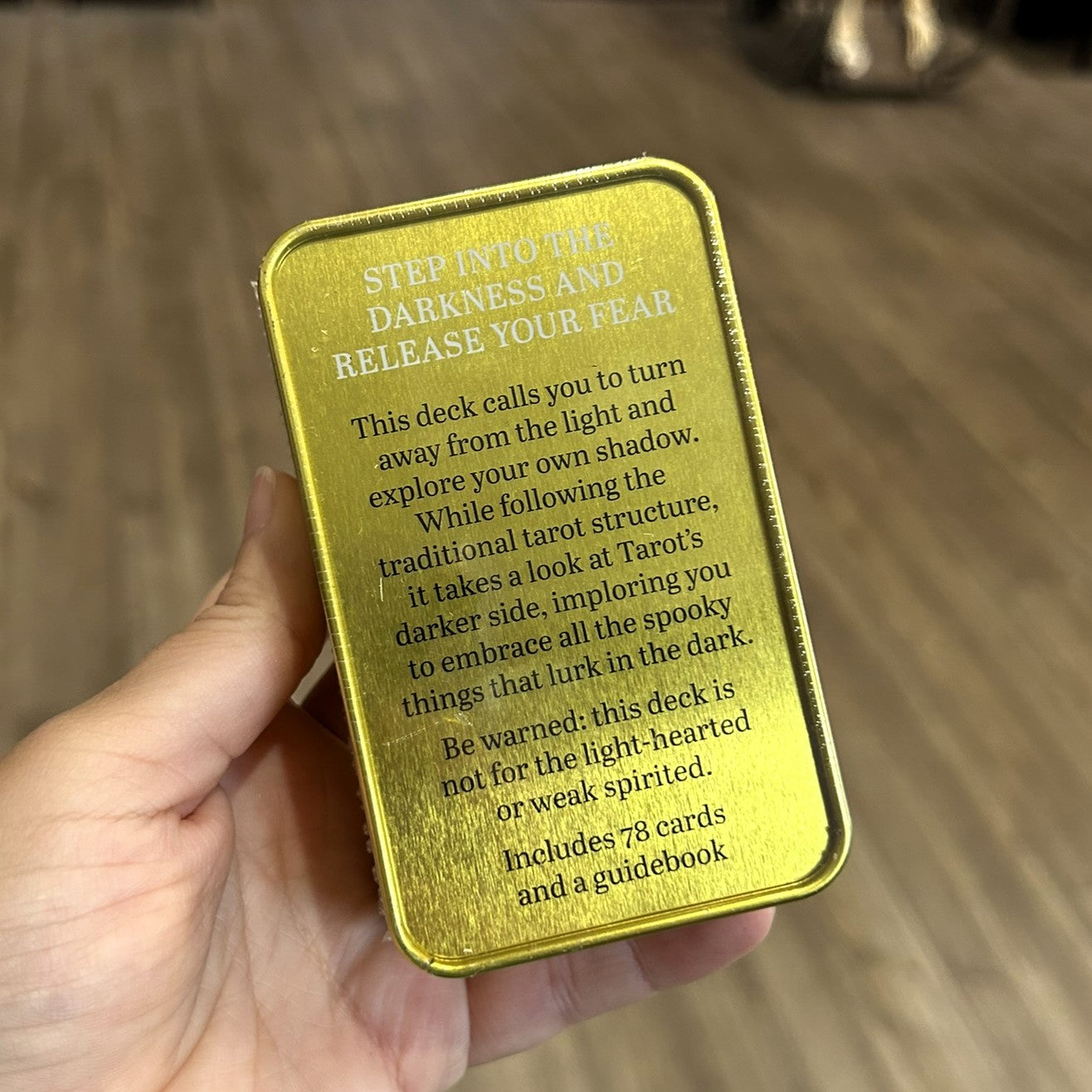 Macabre Tarot Tin