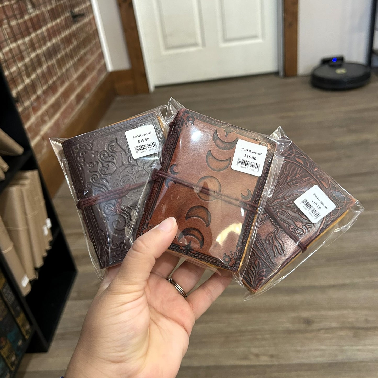 Leather Pocket Journal
