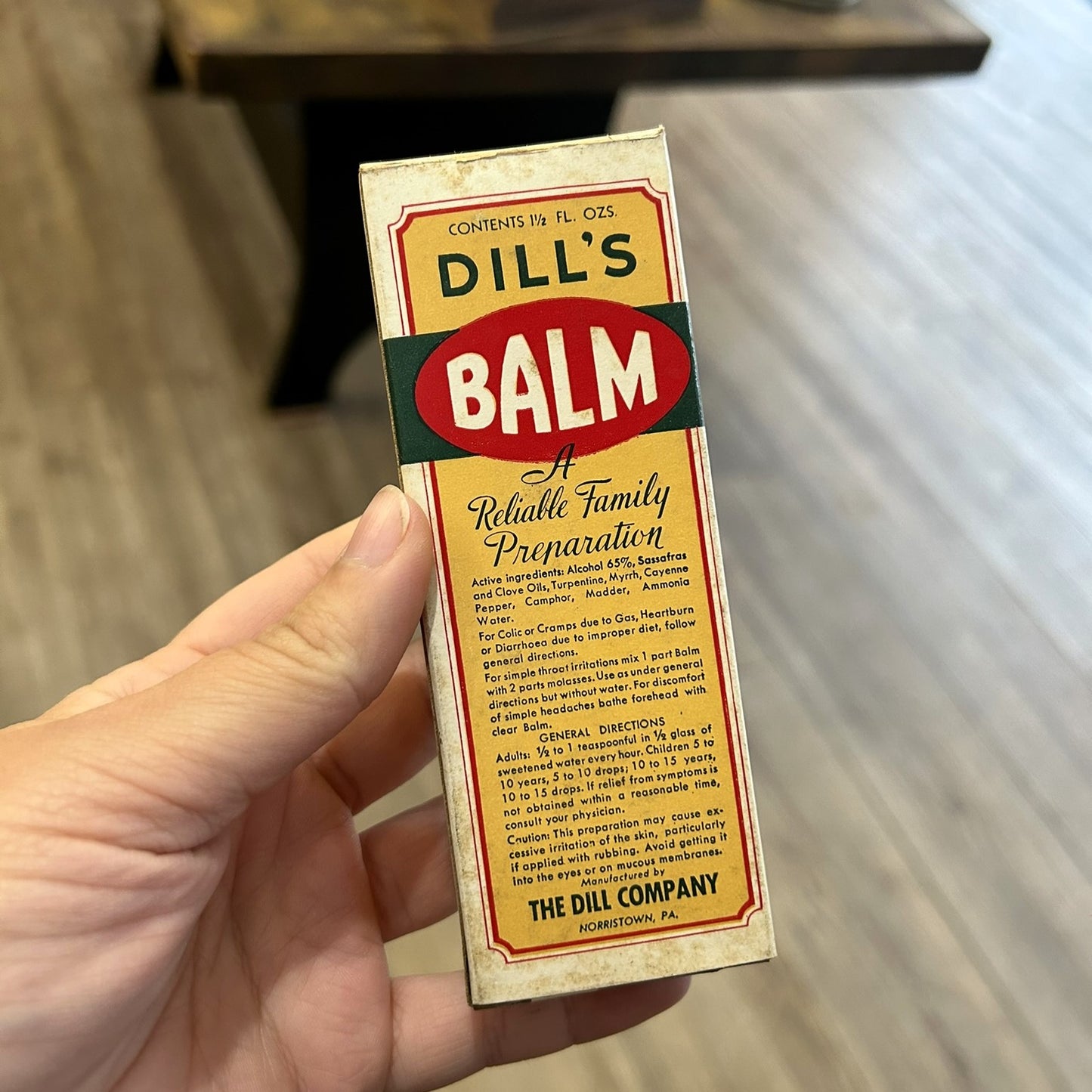 Antique Dill's Balm