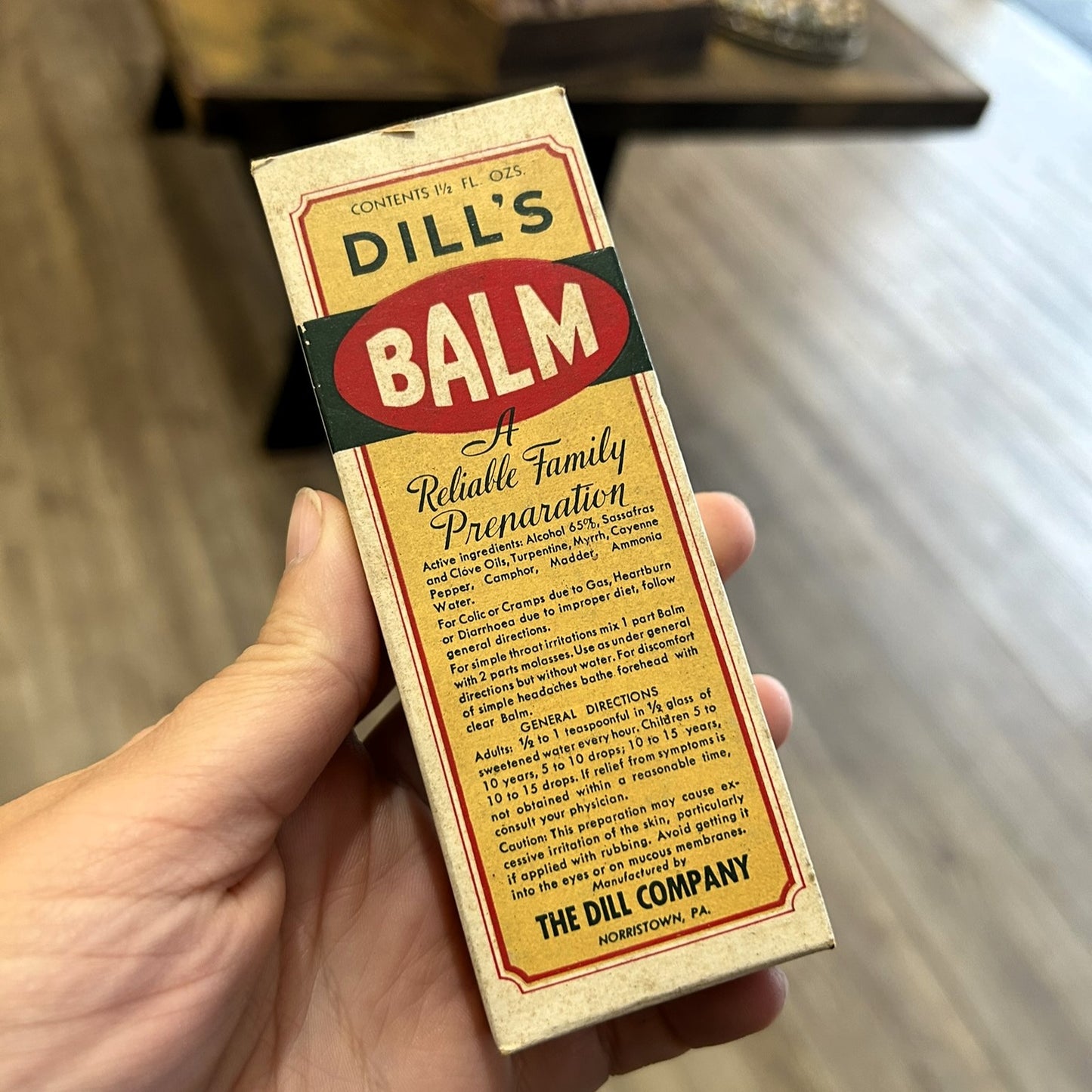 Antique Dill's Balm