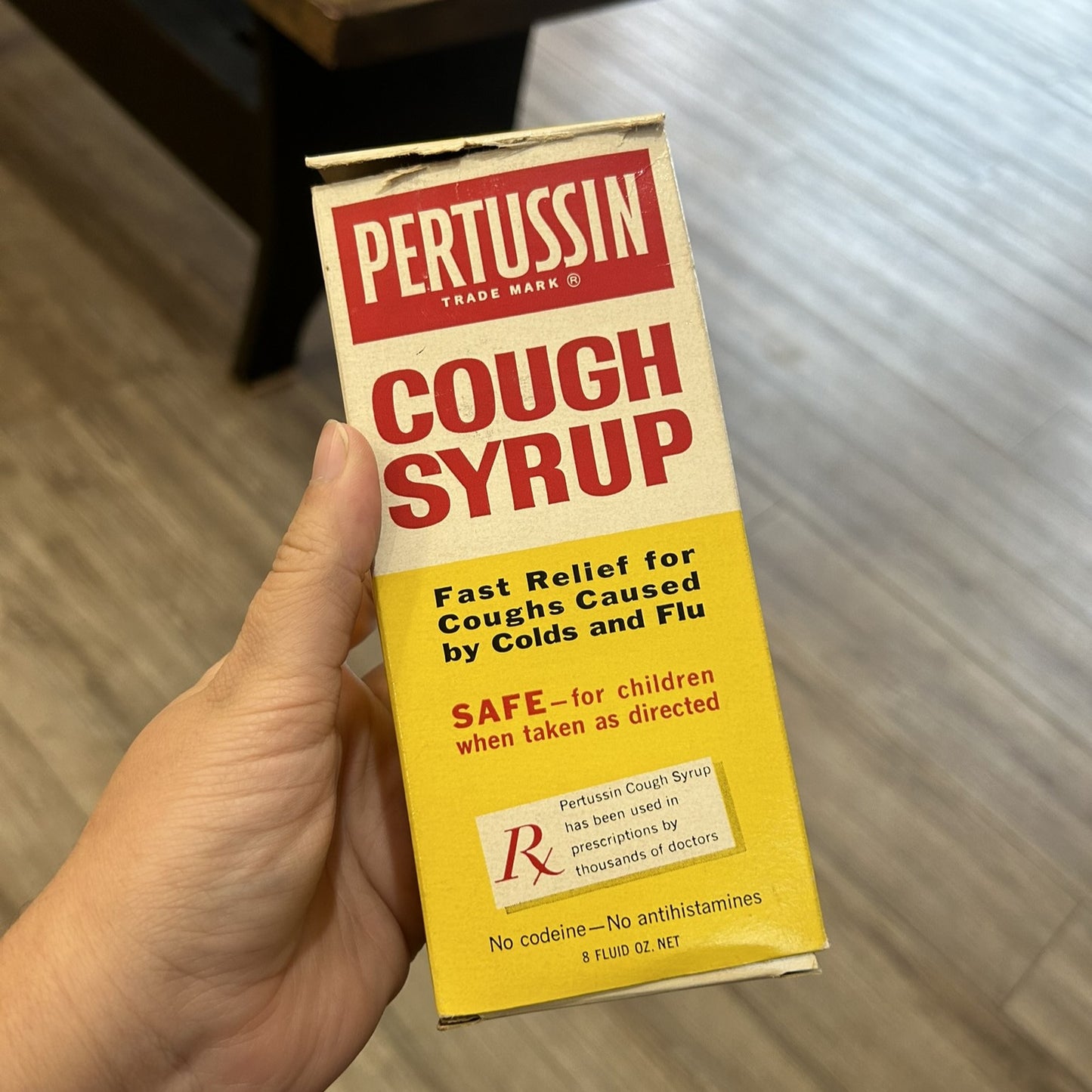 Vintage Pertussin Cough Medicine