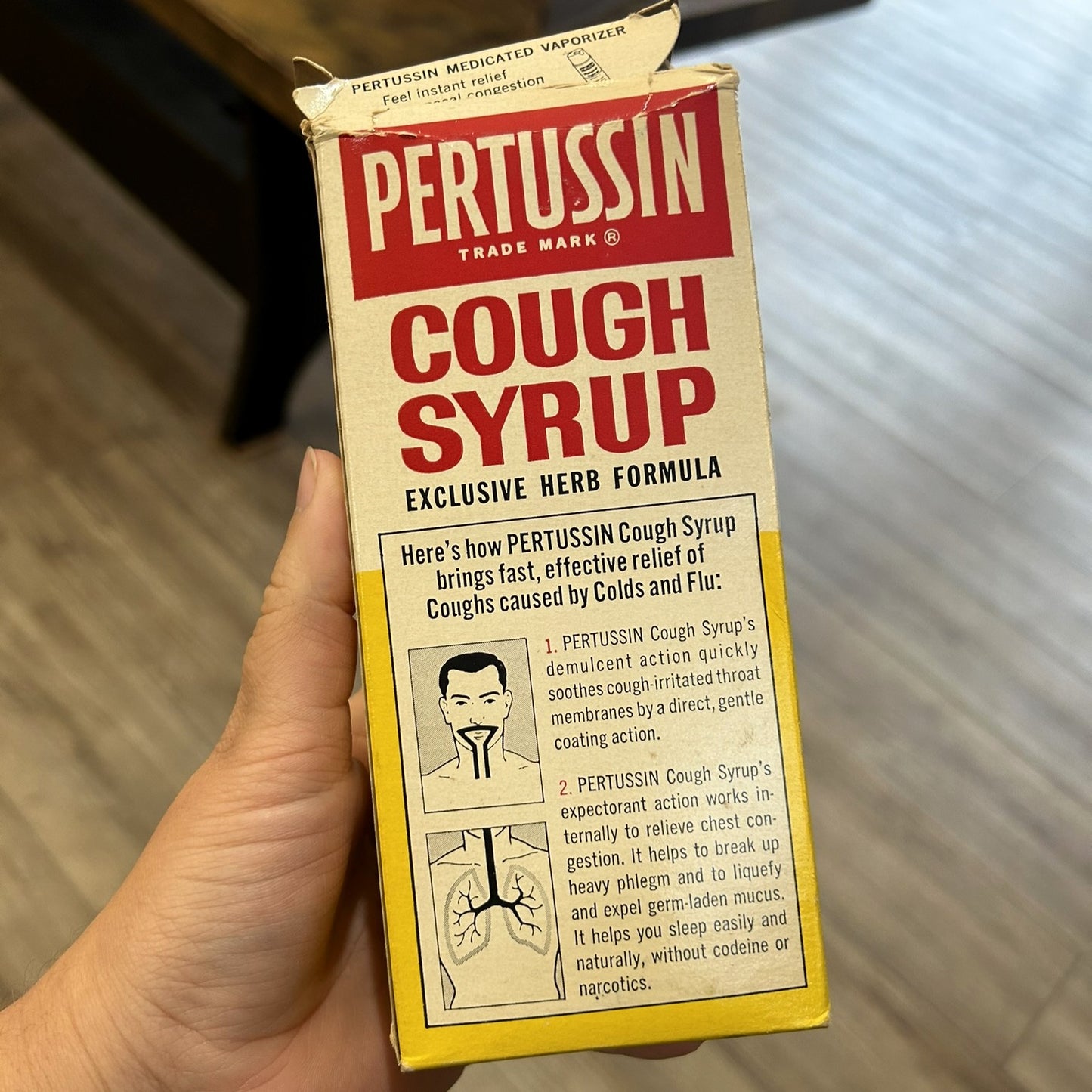 Vintage Pertussin Cough Medicine