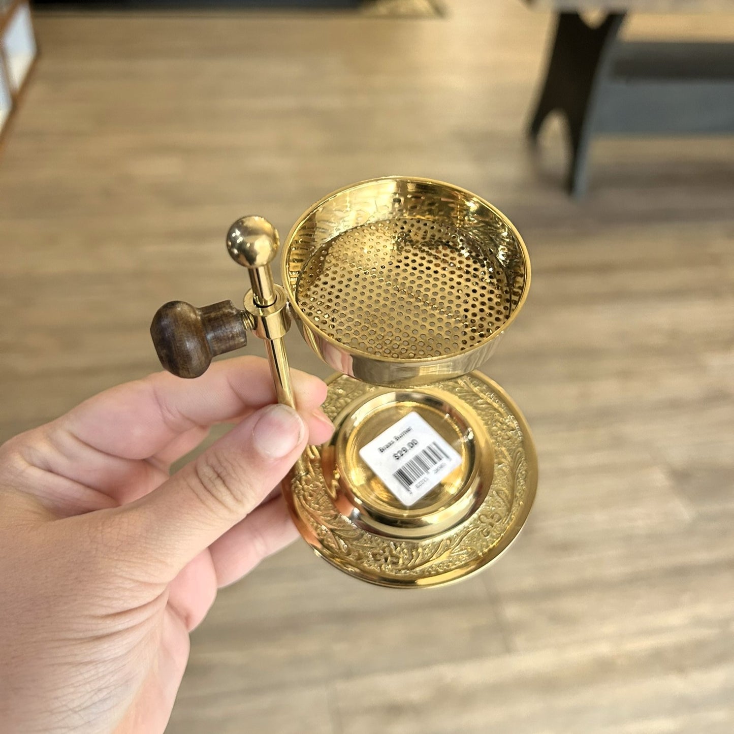 Brass Herb Burner