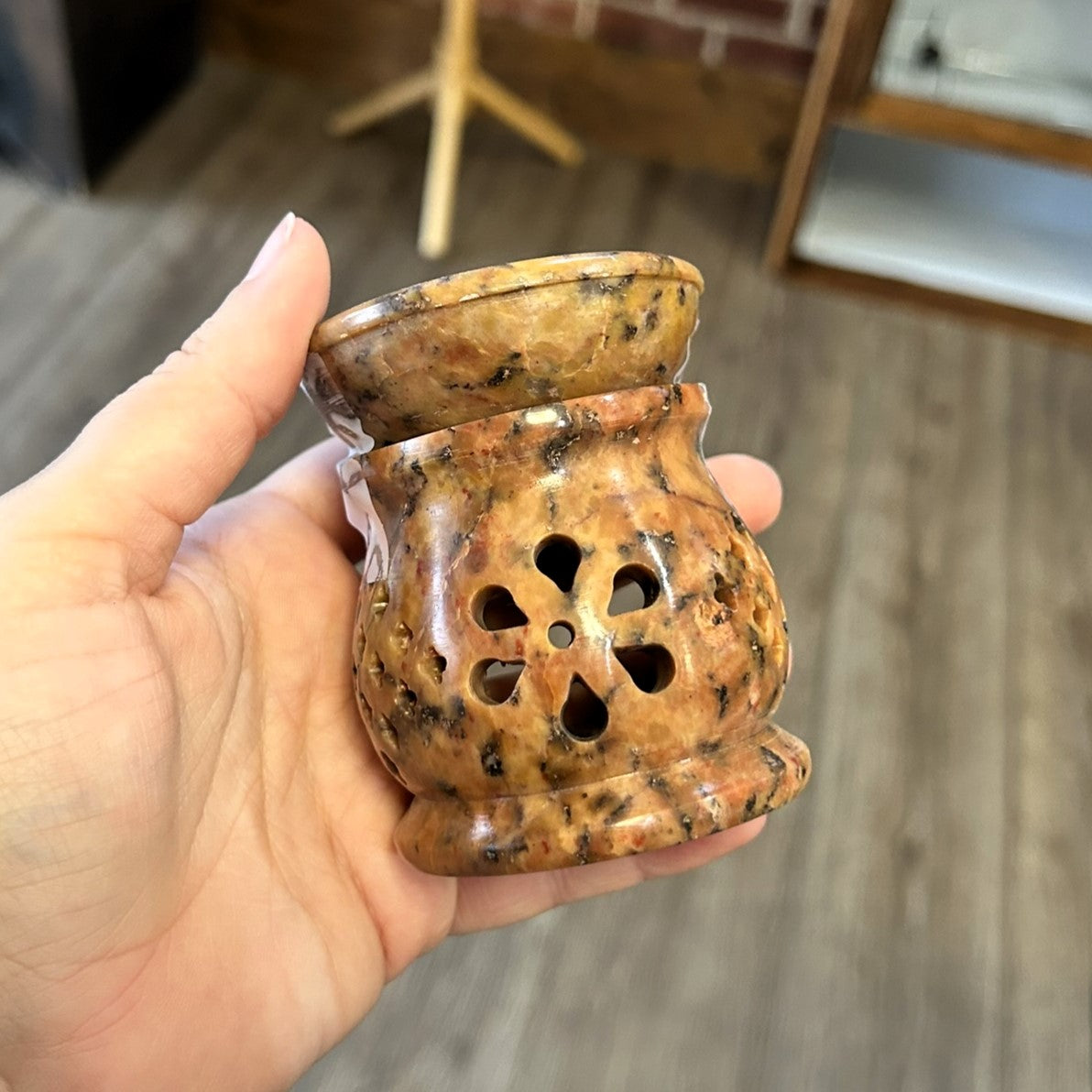 Soapstone Oil Burner