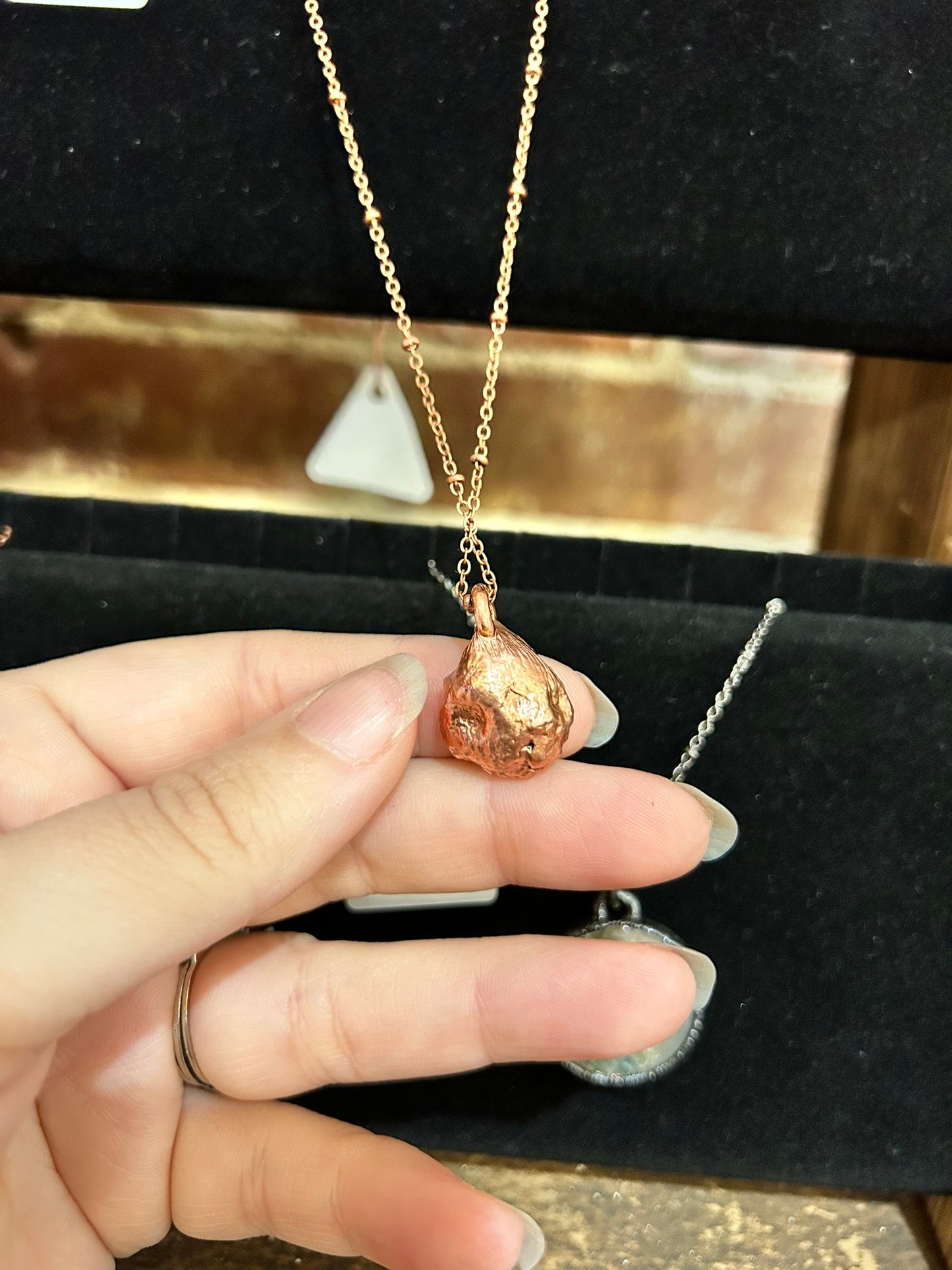 Tabasco Geode Necklace