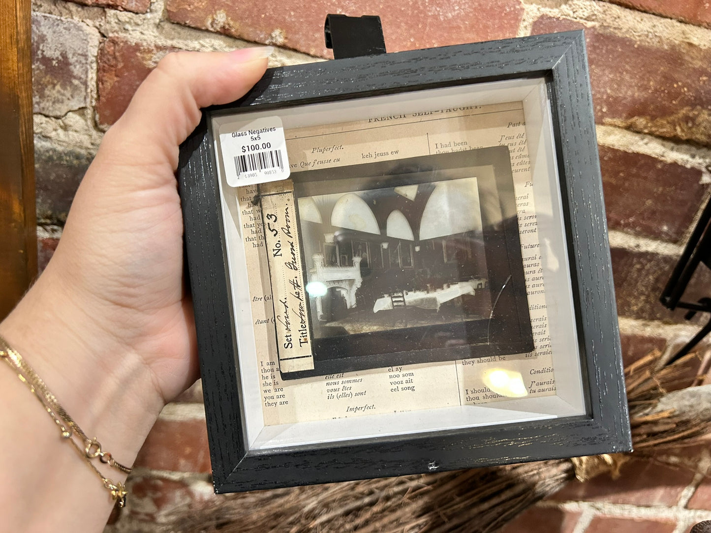 Framed Glass Negatives