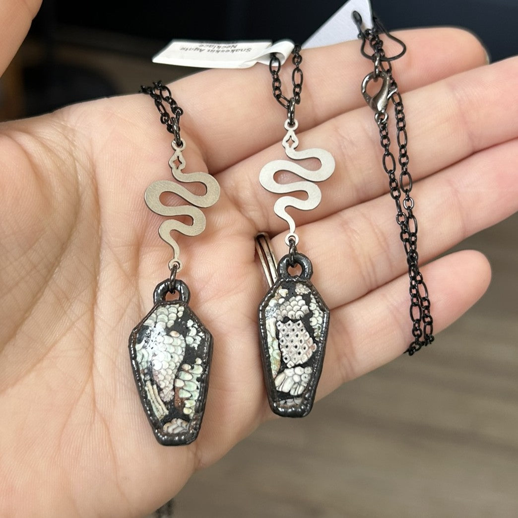 Snakeskin Agate Necklace
