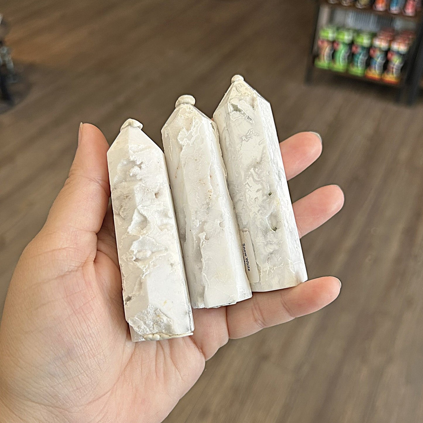 Snow White Agate