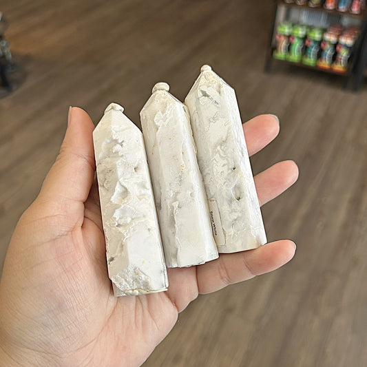 Snow White Agate