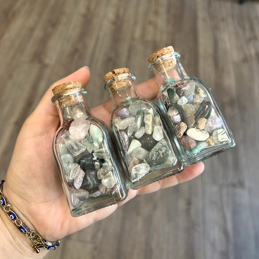Crystal Confetti Chip Jar