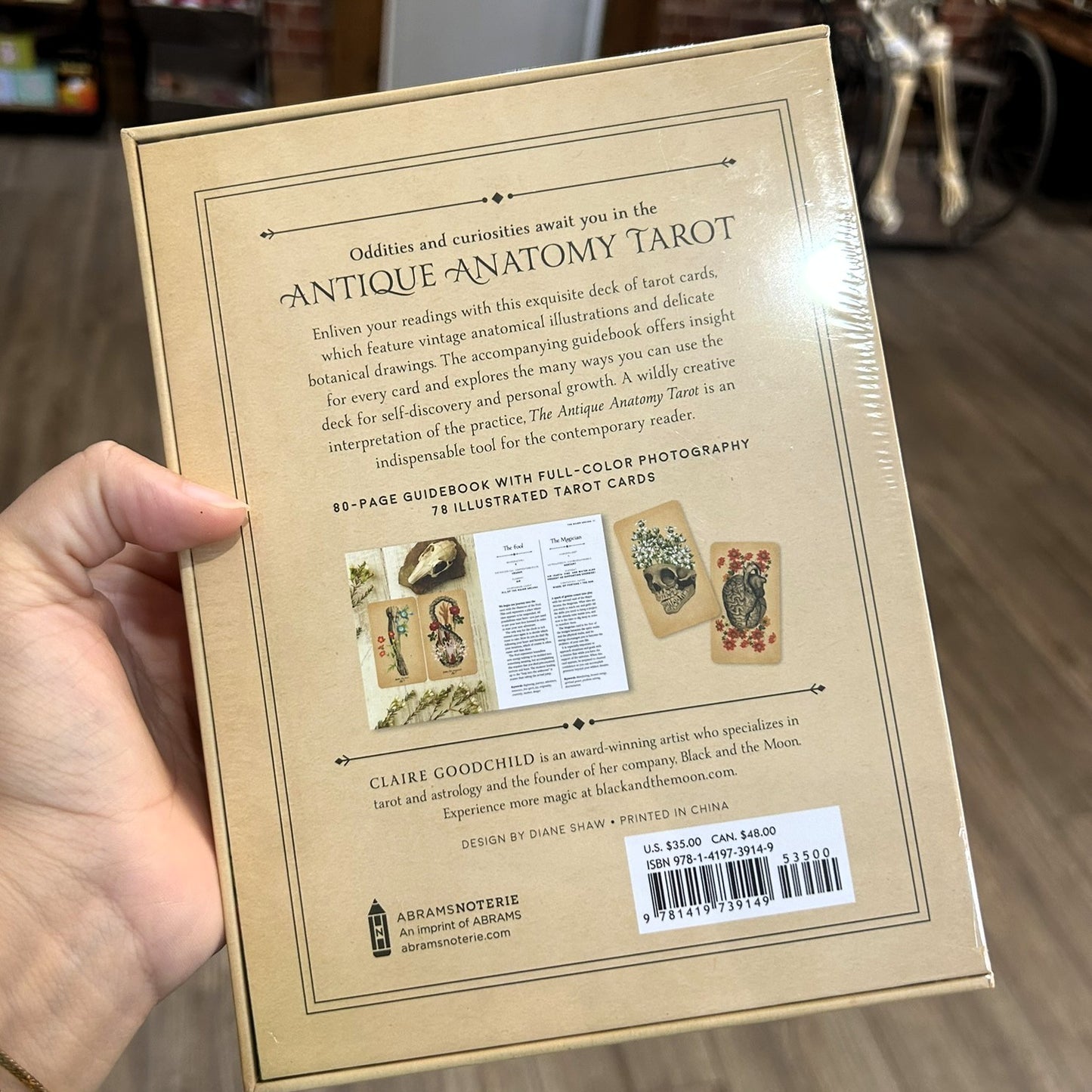 Antique Anatomy Tarot