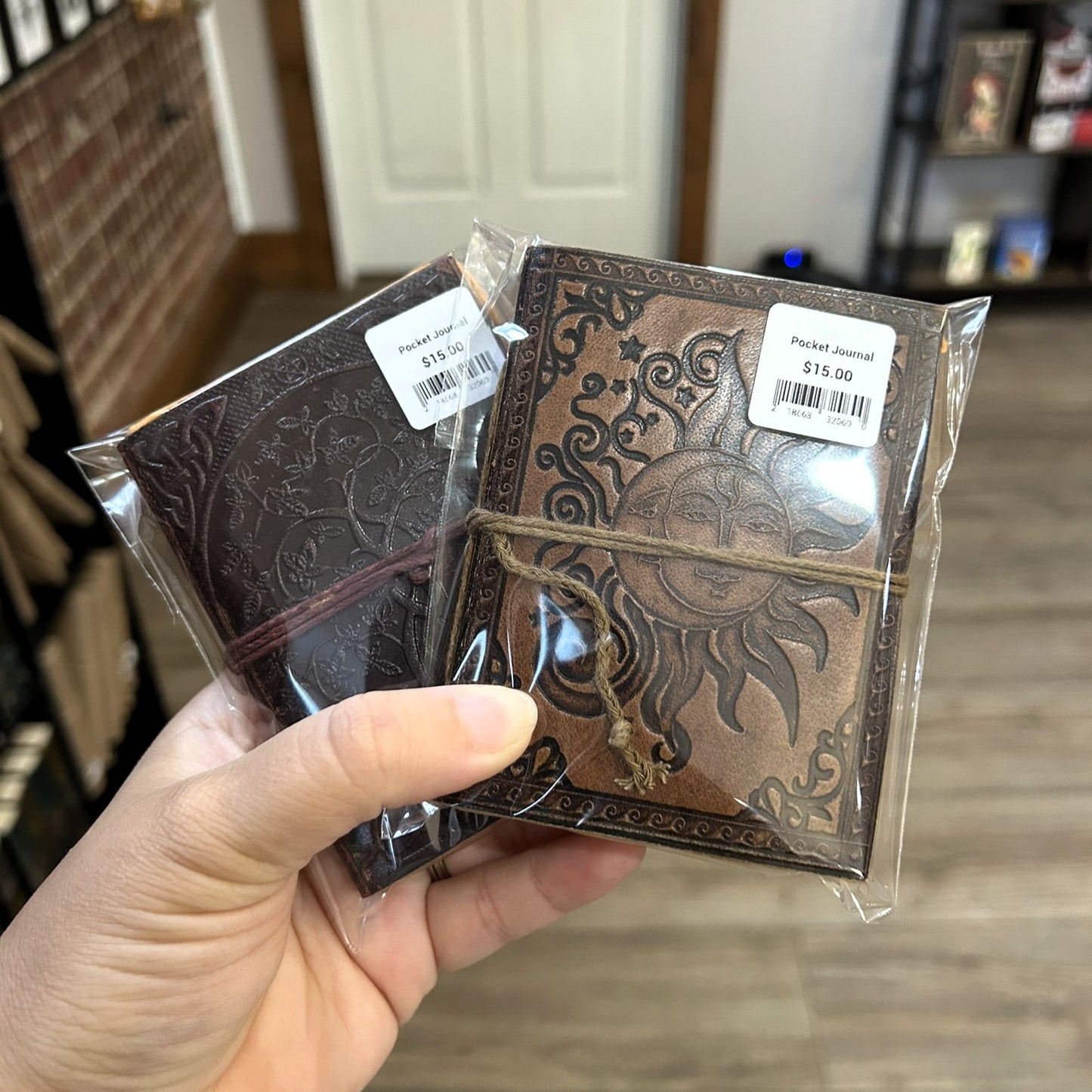 Leather Pocket Journal