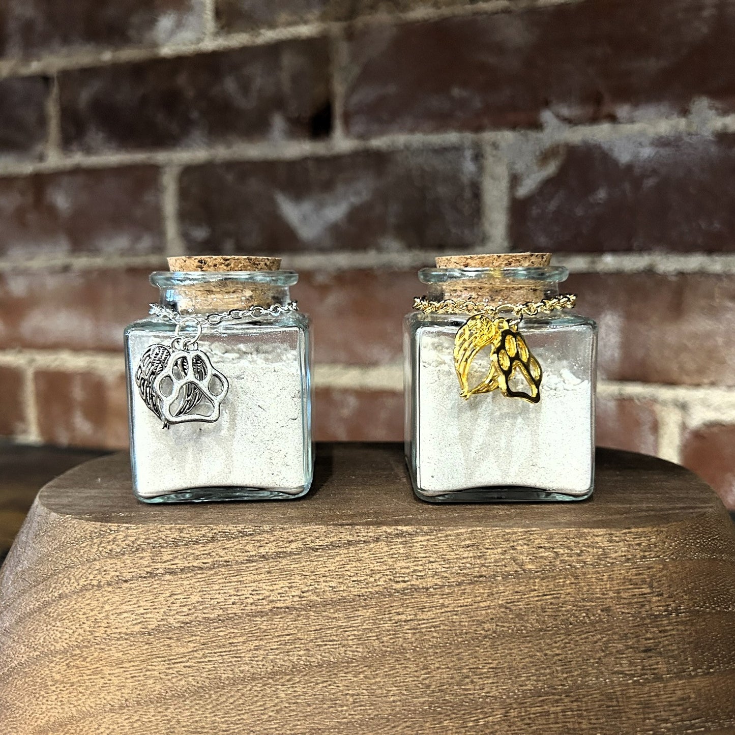 Glass Jar Urn