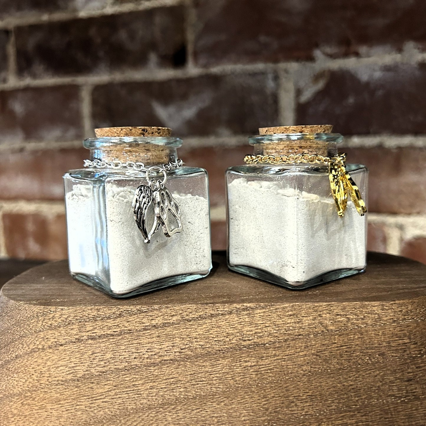 Glass Jar Urn