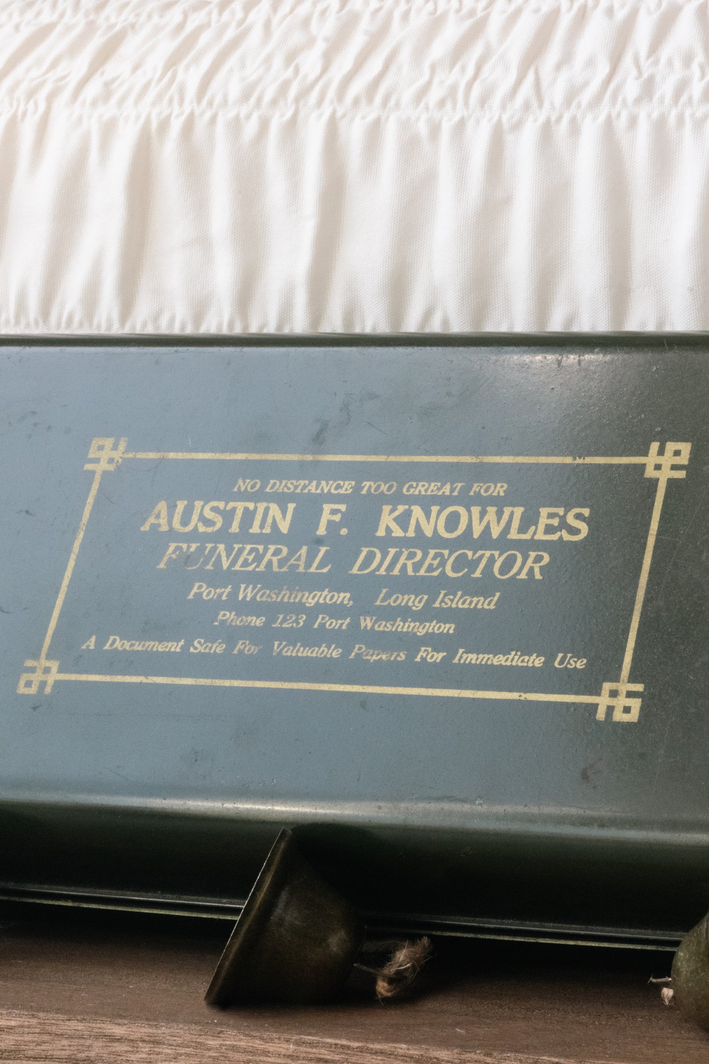 Funeral Document Box