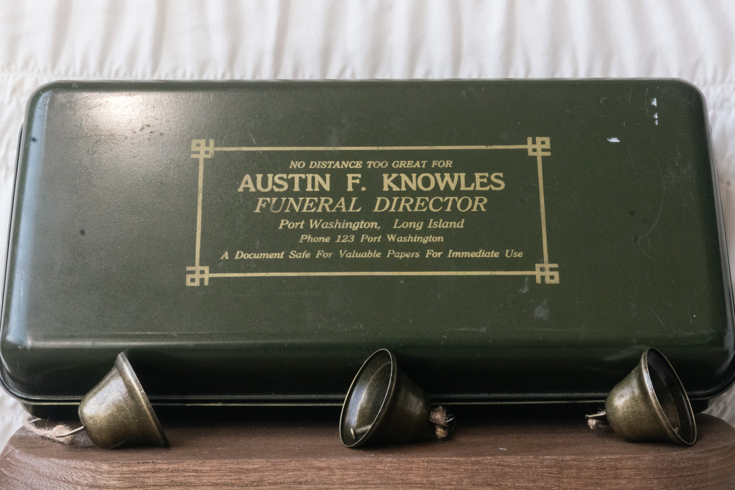 Funeral Document Box