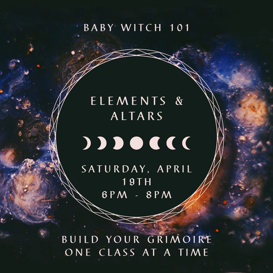 Baby Witch 101 - Elements & Altars